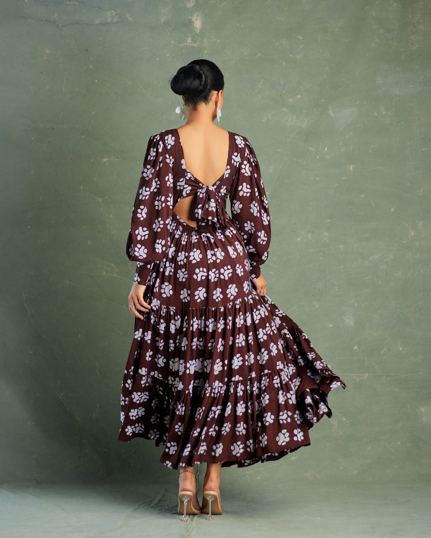 Kiara flounce dress
